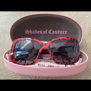 Authentic Dolce & Gabbana DG 4101 Women's Red Leopard Print 54/19/135 Sunglasses